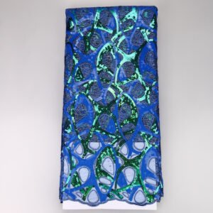 Shinny Soft High Quality Sequins Net Fabrics Best Aso-ebi Options