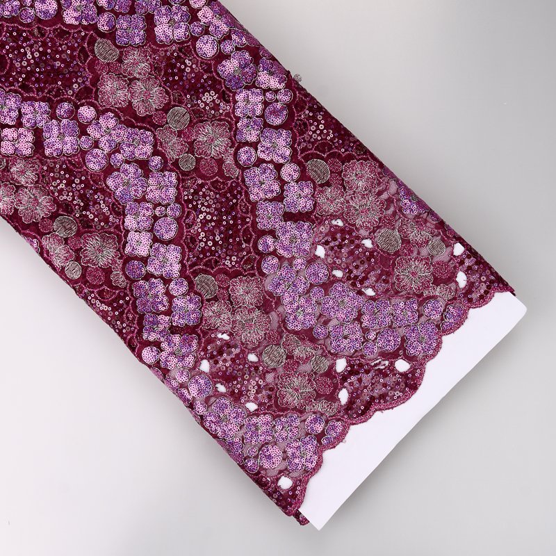 2023 Latest Chantilly Net Sequins with Holes Luxury and Exclusive Styles