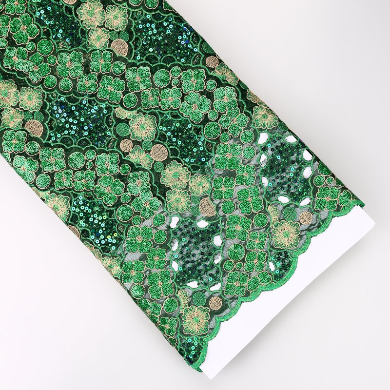 2023 Latest Chantilly Net Sequins with Holes Luxury and Exclusive Styles