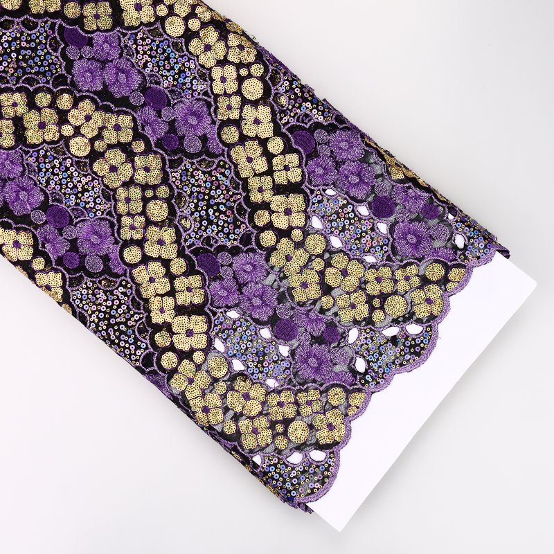 2023 Latest Chantilly Net Sequins with Holes Luxury and Exclusive Styles