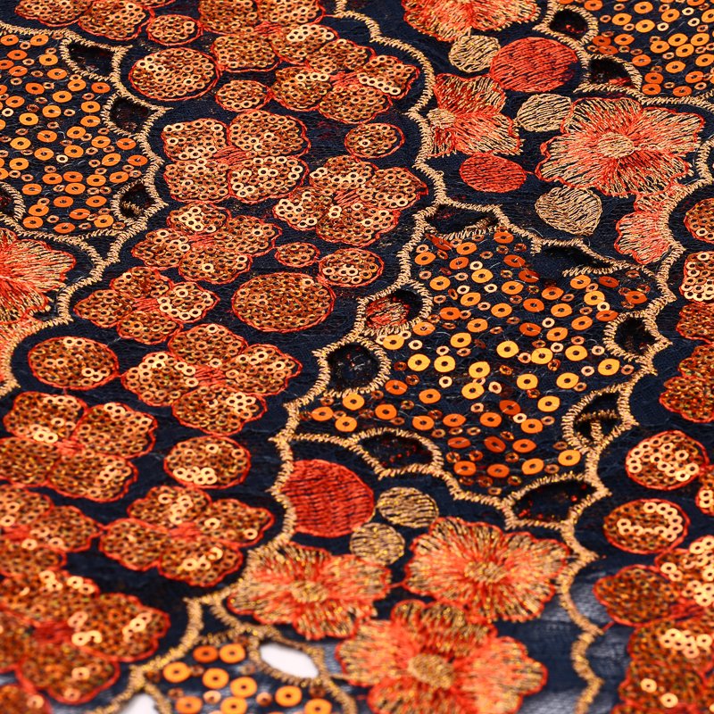 2023 Latest Chantilly Net Sequins with Holes Luxury and Exclusive Styles