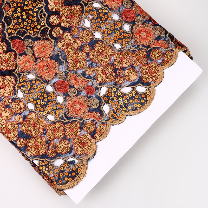 2023 Latest Chantilly Net Sequins with Holes Luxury and Exclusive Styles