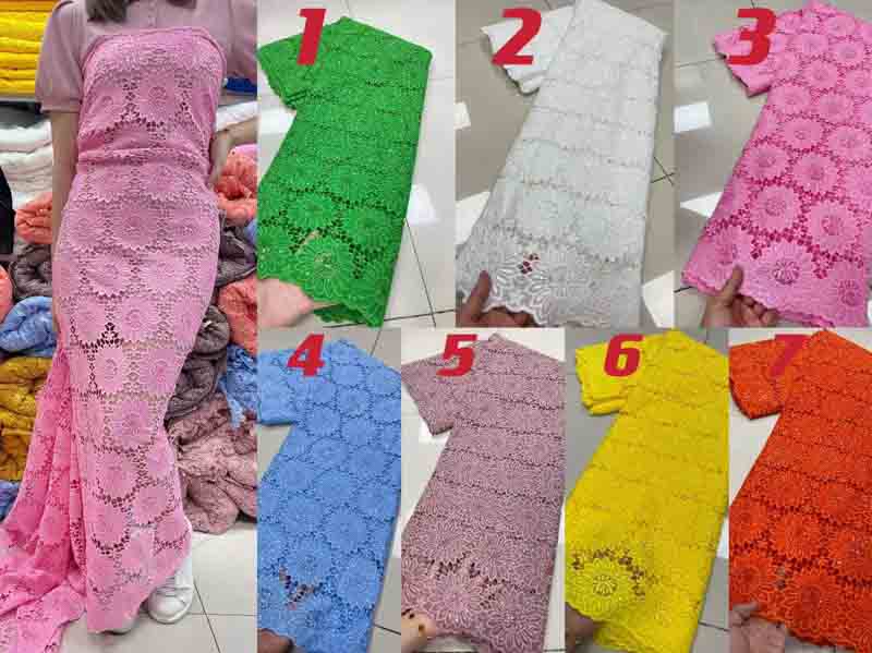 african guipure chord laces embroidery fabrics aso ebi styles laser cut 8 1