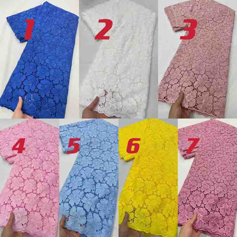 african guipure chord laces embroidery fabrics aso ebi styles laser cut 8