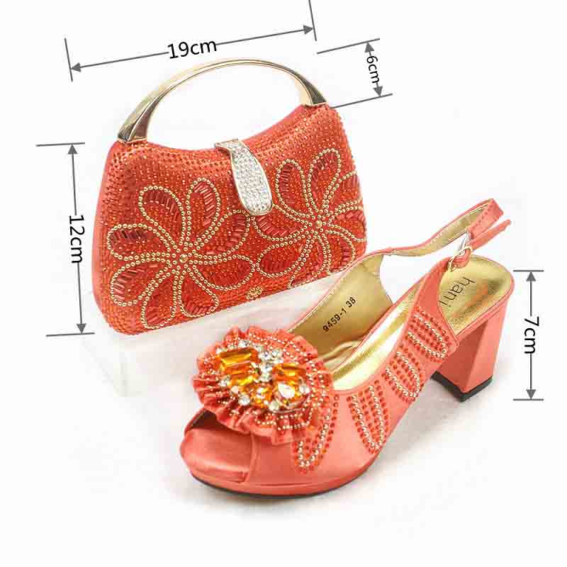 fashionable latest shoes handbags party high heel low heel 1