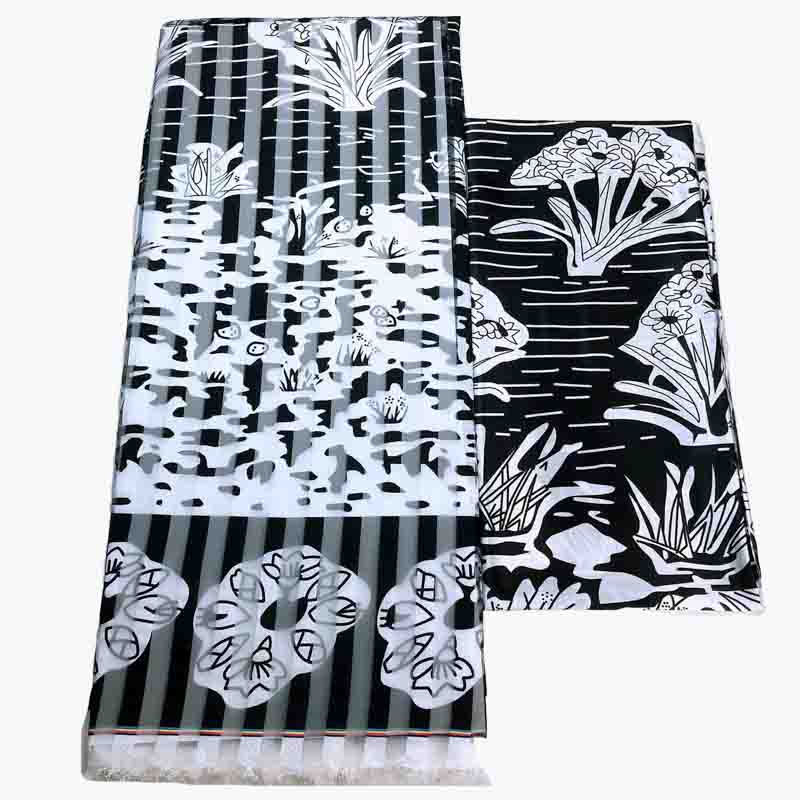 latest popular fashionable organza satin sets african ankara aso ebi styles 9